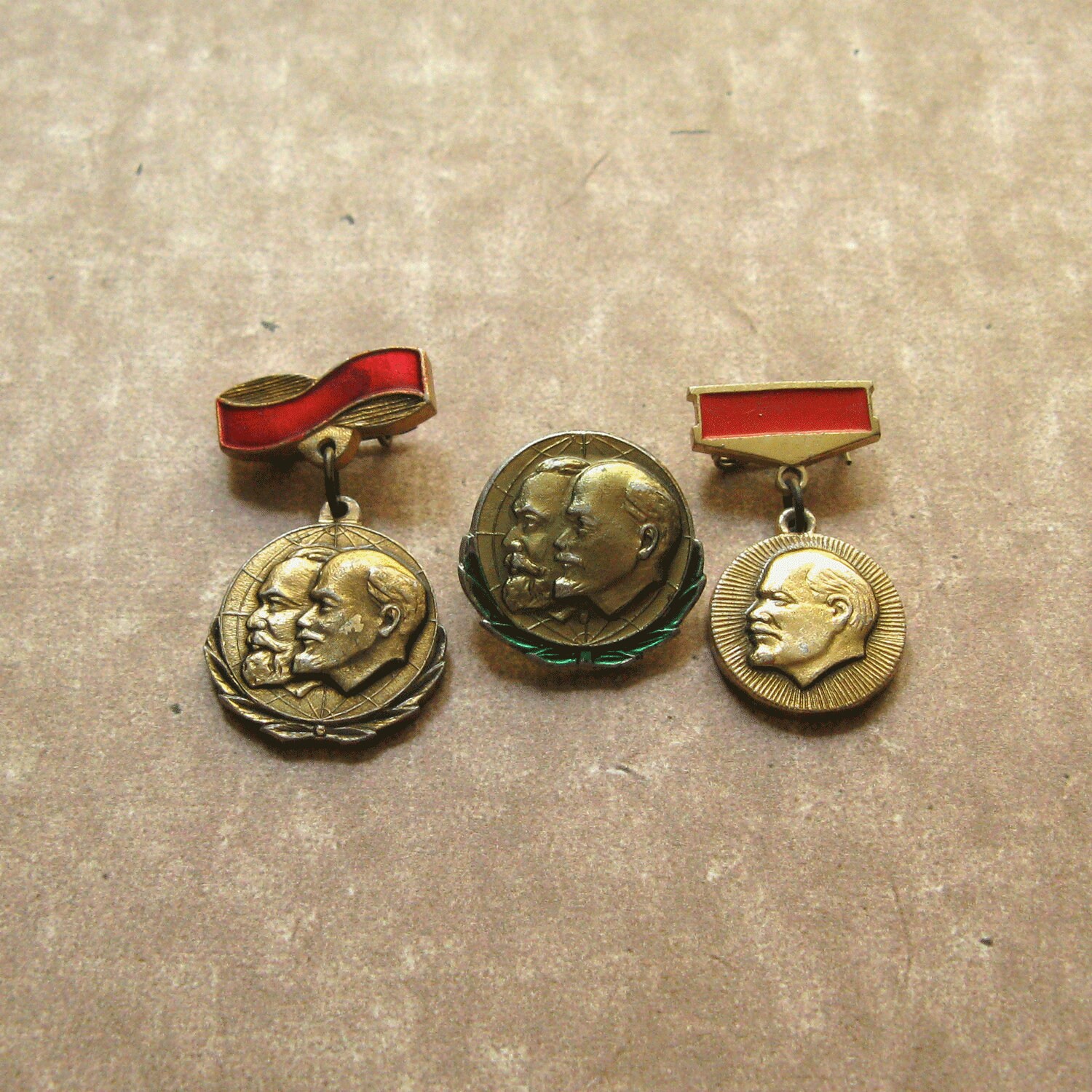 Vintage Lenin Pins Set of 13 Soviet Collectible History of Etsy