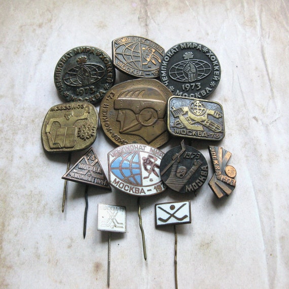 Hockey Championship in Moscow 1973, Hockey Collectibl… Gem