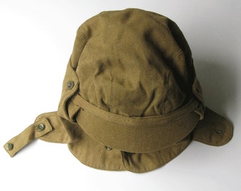 ヴィンテージ ソ連軍帽（マスク付き）：アフガニスタン戦争時代