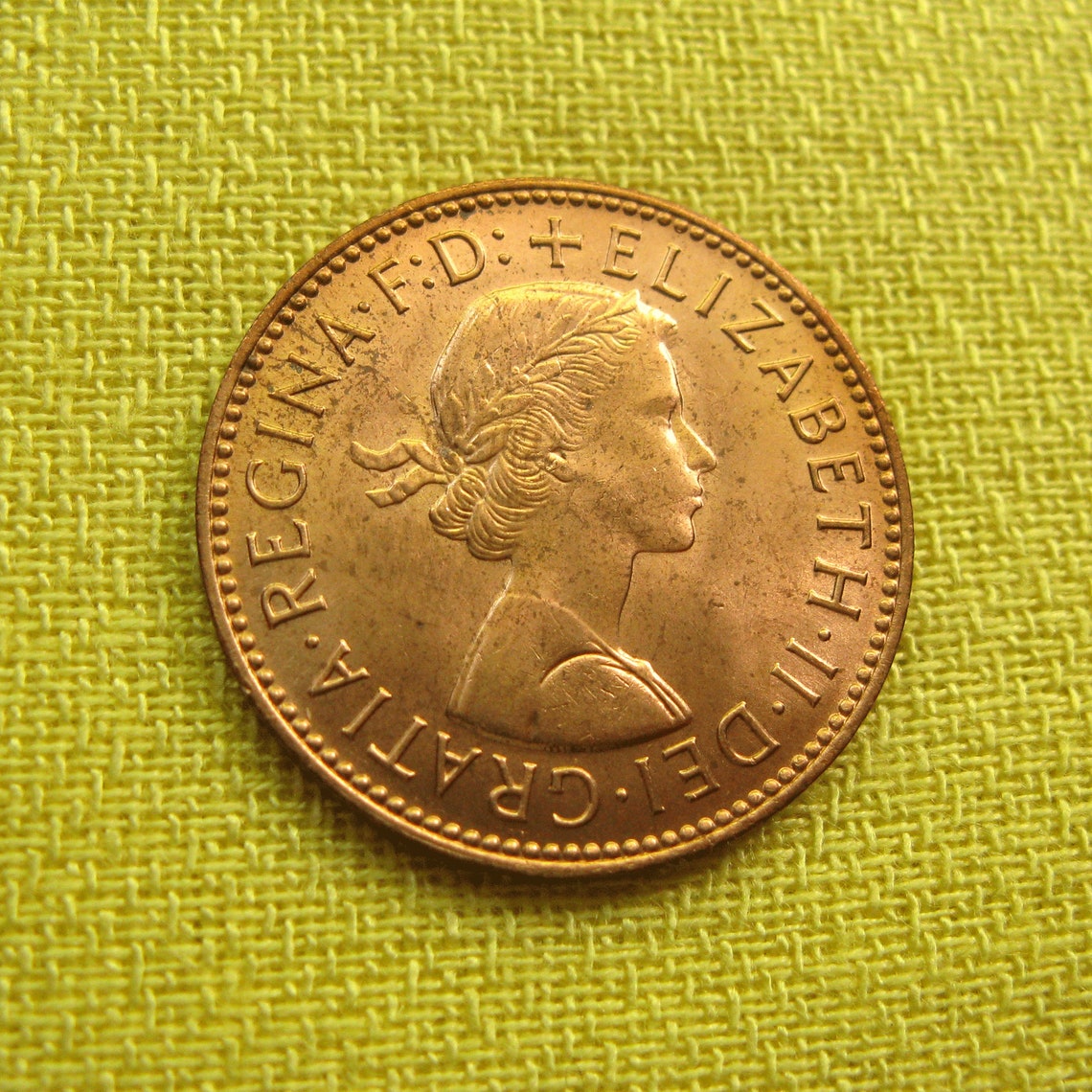 1967 Half Penny Coins British Coins UK Collectible Coin Etsy