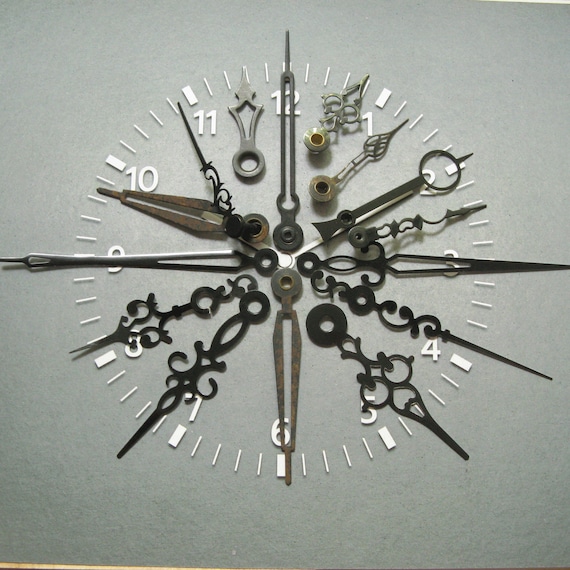 Lancette dell'orologio in metallo vintage: piccolo materiale fai da te  Steampunk - Etsy Italia
