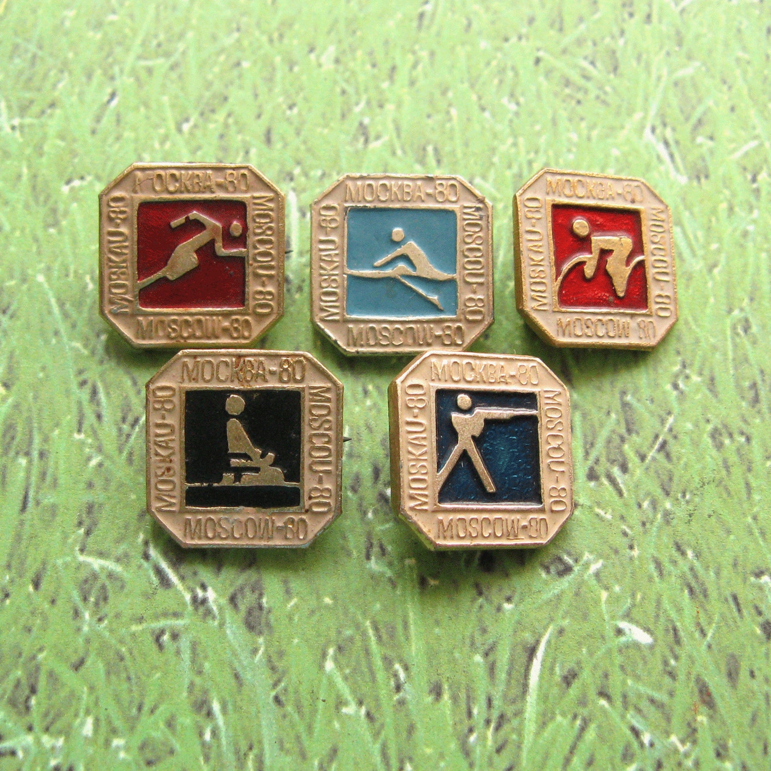 22nd Olympic Games Pins Sports Collectible Summer Olympic Etsy