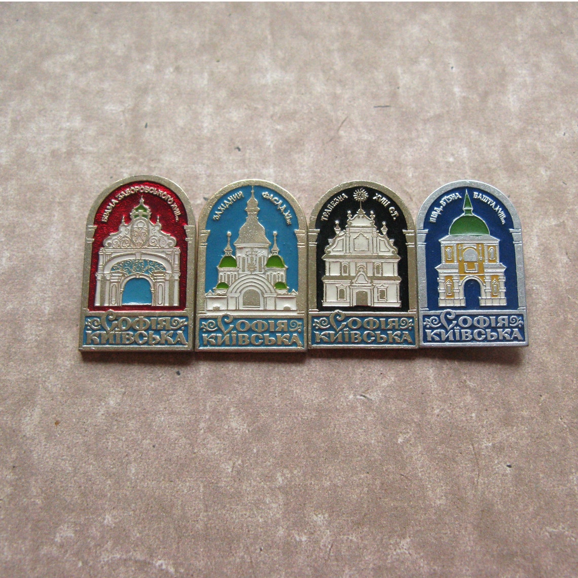 Kiev Pins Kyiv Pins Set of Ukrainian Pin Ukrainian Cities Etsy