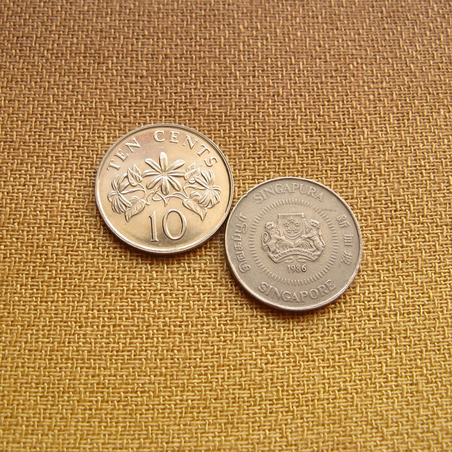 Singapore Coins Coins for Jewelry Making Etsy