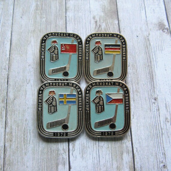 Hockey Championship in Moscow 1973, Hockey Collectibl… Gem