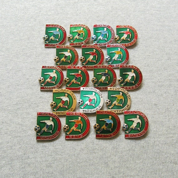 Soviet Football Pins, Football Clubs Badges, Foot… - image 6