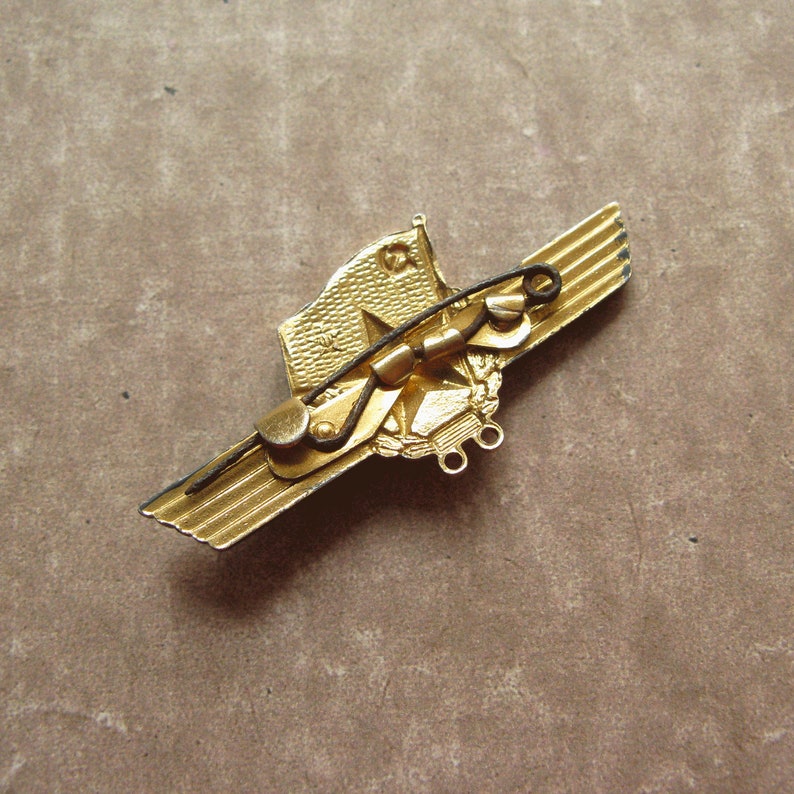 Military Badge Soviet Pins Extended Service Badge Military Pin