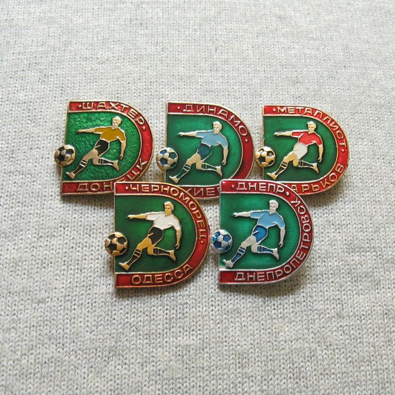 Soviet Football Pins, Football Clubs Badges, Foot… - image 9