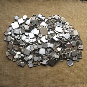 20 Assorted Watch Backs, Vintage Watch Parts, Steam Punk Supplies, Round Watch Back, Steel Watch Back, Steampunk Watch Back