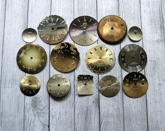 Vintage urtavlor: Steampunk smyckesdelar, blandade urtavlor