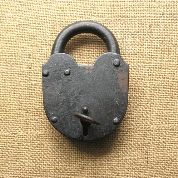 padlock and key metal padlock without key love lock collectible padlock brass key wedding lock steampunk decor farmhouse style padlock door