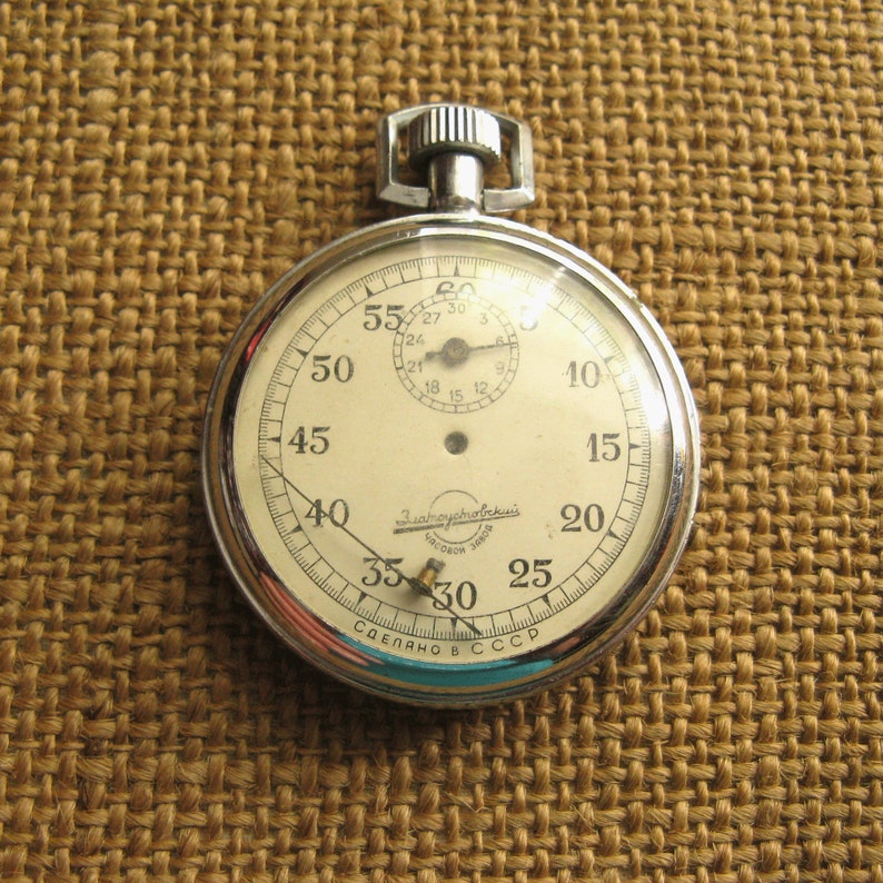 Vintage Stop Watch Antique Timer for Parts of for Repairs Etsy