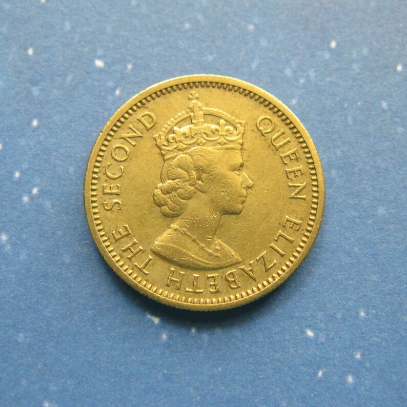 Coins from British Caribbean Territories 1956 Five Cents Coin Boat Coins British Caribbean Territories Coins 5 Cents
