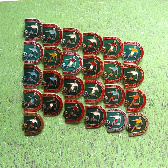 Soviet Football Pins, Football Clubs Badges, Foot… - image 2