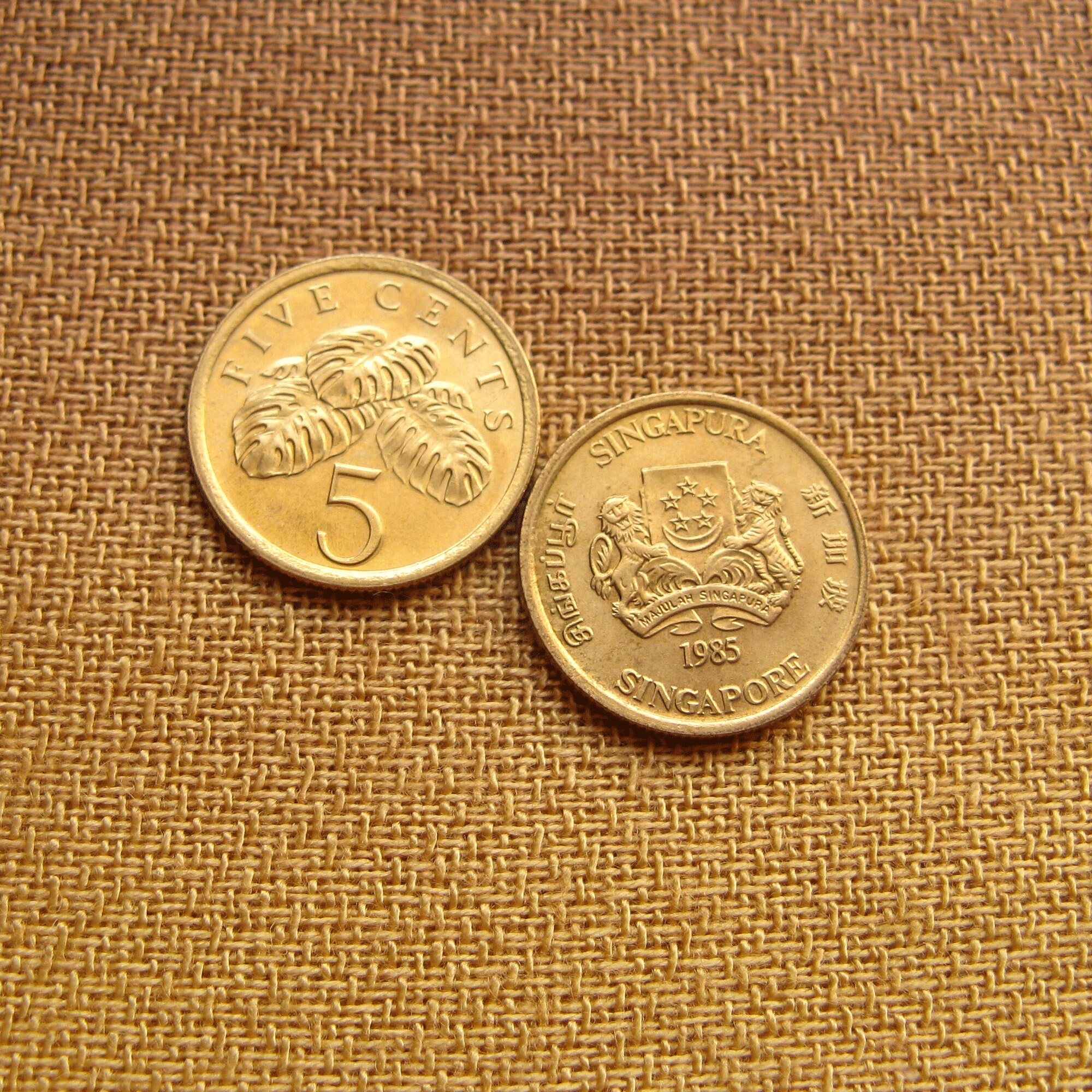 Singapore Coins Coins for Jewelry Making Coins from Etsy