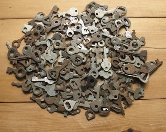 Vintage Skeleton Keys, Old Fashioned Keys, Small Metal Keys, Old Keys Collection, Vintage Small Keys, Metal Antique Keys, Old Keys