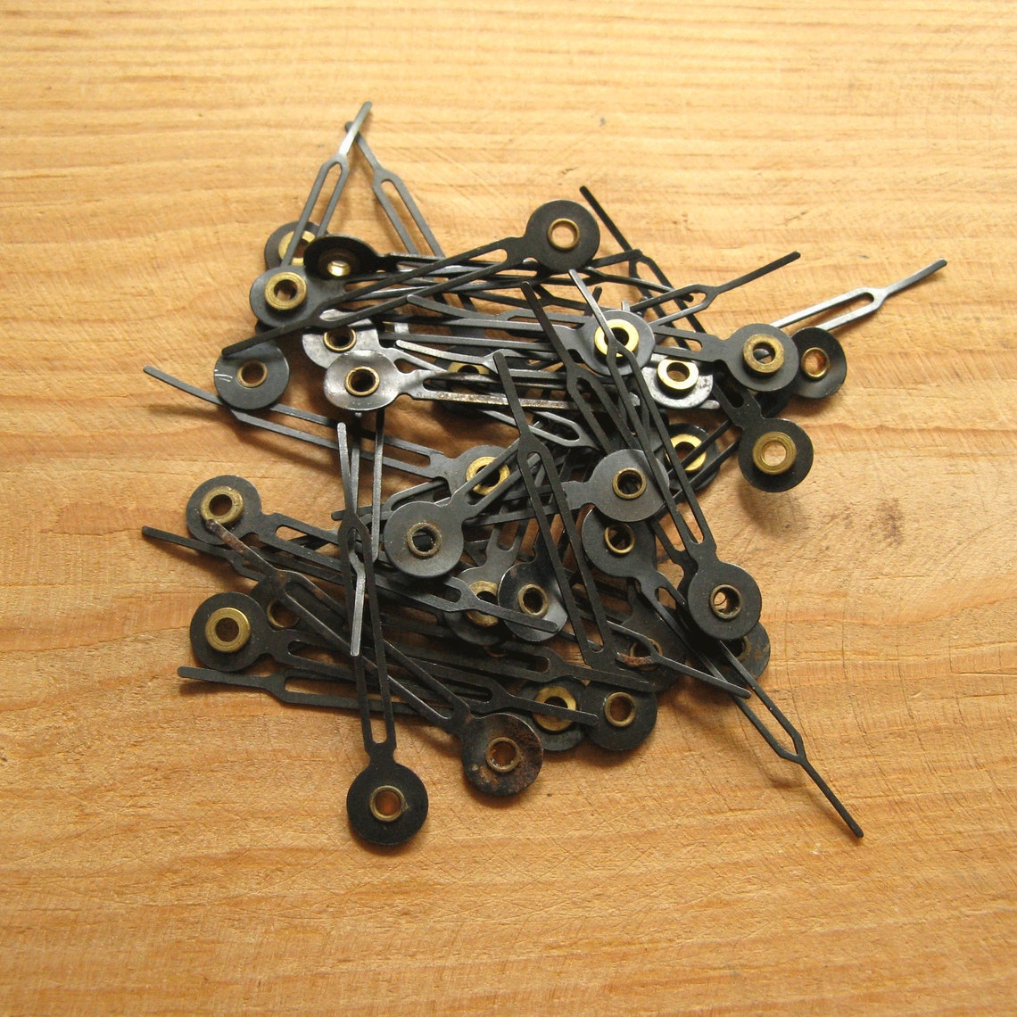 Vintage Clock Hands Tiny Clock Hands Metal Clock Hands Etsy