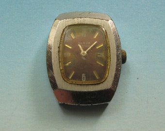 Vintage Slava Watch: USSR Wristwatch for Parts/Repair