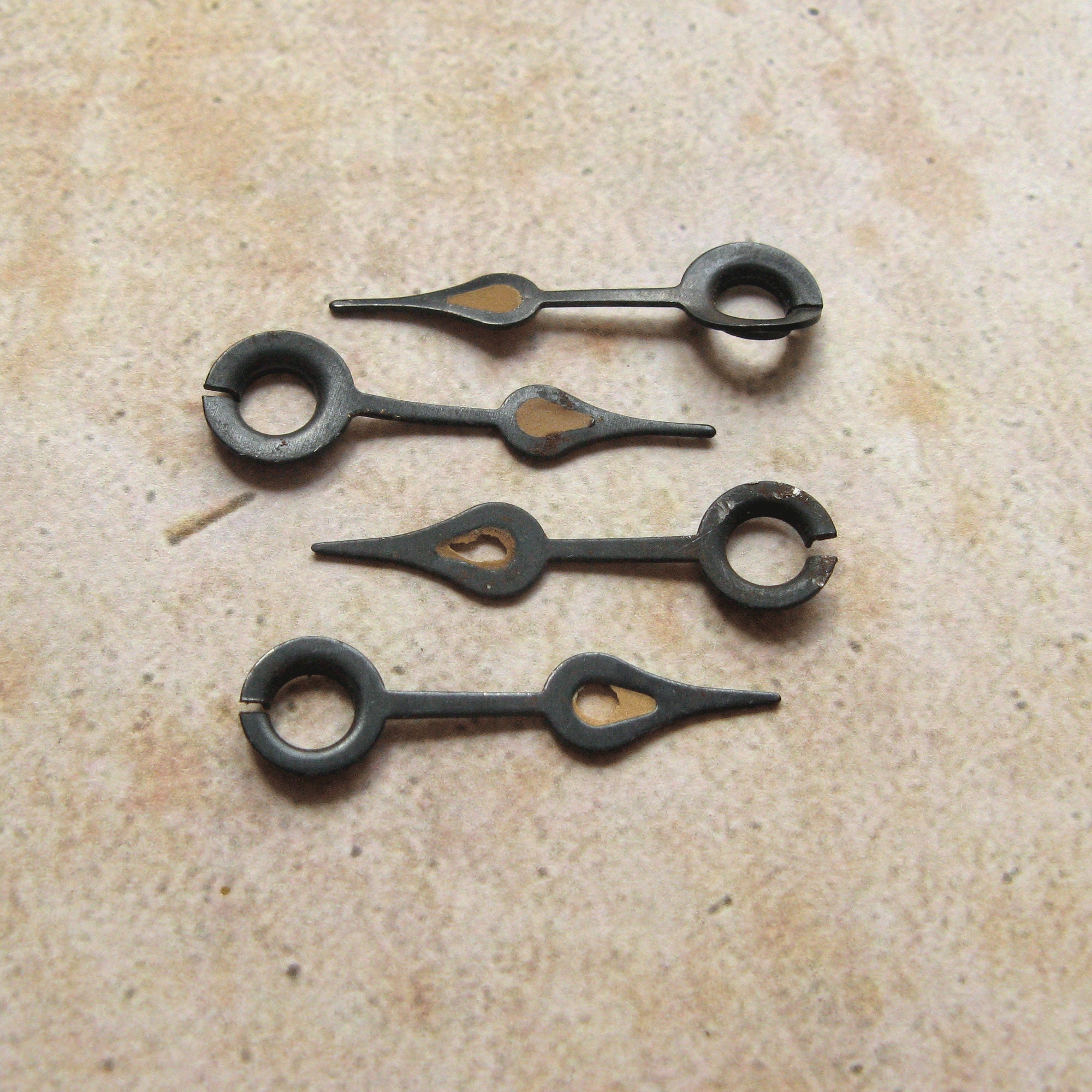 15 Vintage Clock Hands Tiny Clock Hands Metal Clock Hands Etsy