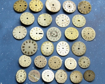 Vintage urtavlor: Steampunk smyckesdelar, blandade urtavlor