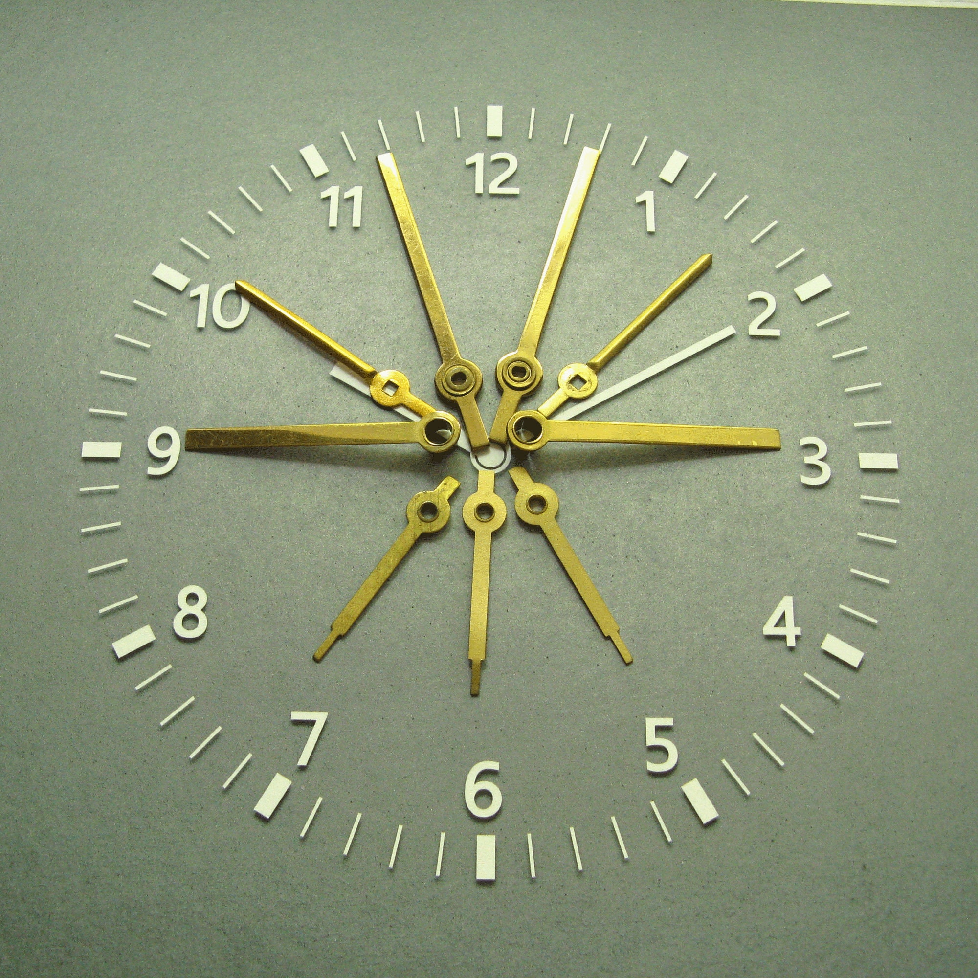 16 Vintage Clock Hands Tiny Clock Hands Metal Clock Hands Etsy UK