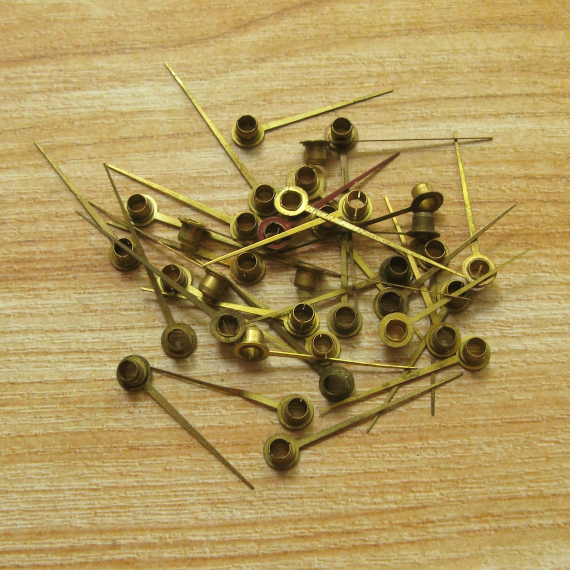 22 Vintage Clock Hands Tiny Clock Hands Metal Clock Hands Etsy