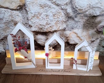 Light-up playhouse decorations