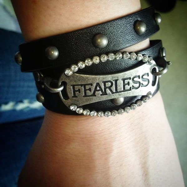 Lori Earley "Fearless" bracelet