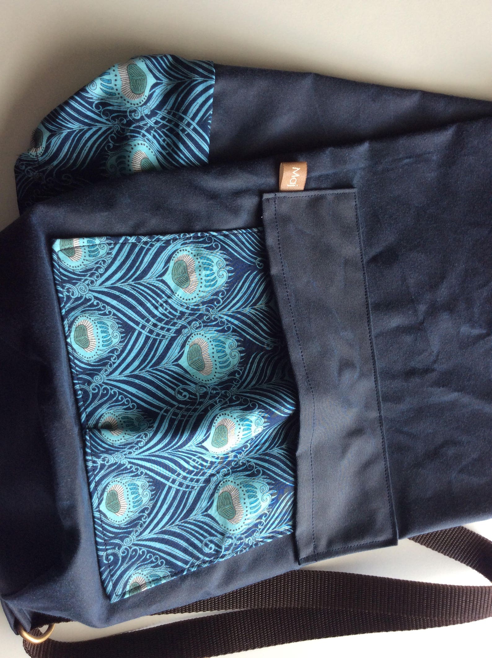 Yoga Mat Bag Waxed Cotton Pilates Mat Bag Holder for Etsy UK