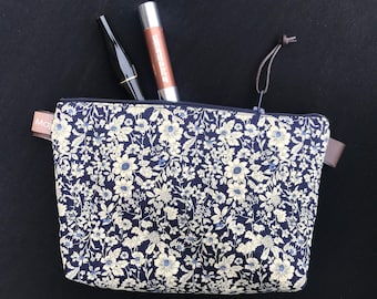 Makeup bag, cosmetics bag, Liberty of London,  travel bag, washbag, perfect present, teenage gift, Christmas