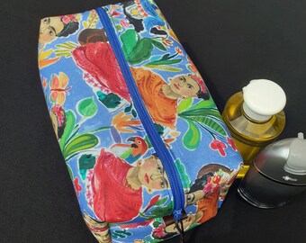 Handmade Liberty washbag, toiletry bag, travel bag, cosmetics , makeup bag with waterproof lining, sponge bag.