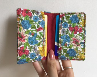 Card holder, Oyster card holder, Liberty of London card holder, travel card, credit card holder, wallet