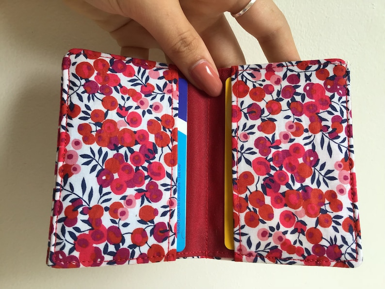 Card holder, Oyster card holder, Liberty of London card holder, travel card, credit card holder, wallet image 1