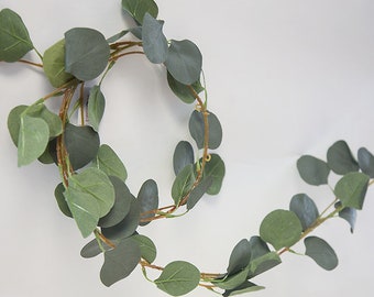 Artificial Apple Tree Leaf Garland 2m - 2 Colours Wedding Greenery Chair Garland Wedding Table Runner Decor