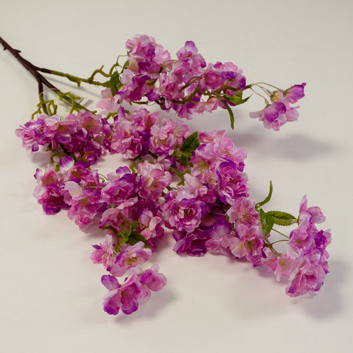 Silk Cherry Blossom Stem Artificial Cherry Blossom 3 Colours Etsy