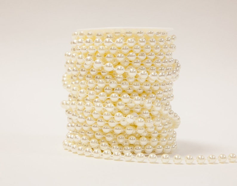 Pearls on A Reel Pearl Garland String Vase Filler Available in Etsy