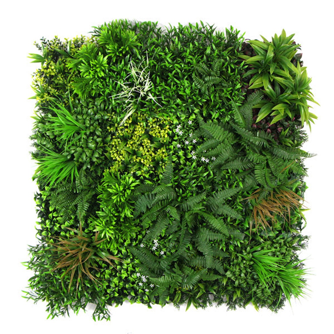 Tropical Green Artificial Wall Panel 100CM X 100CM Greenery Etsy UK