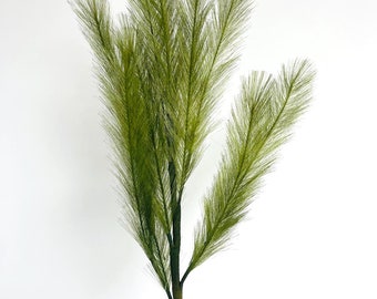 Herbe verte artificielle à tiges de panicule, 72 cm, décoration d'intérieur, fleurs de mariage