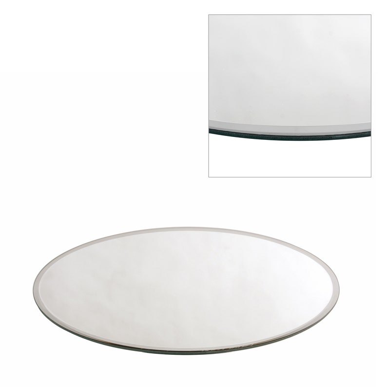 Mirror Plates Round Square Wedding Table Centrepieces Plate Xmas Dinner Decor Home