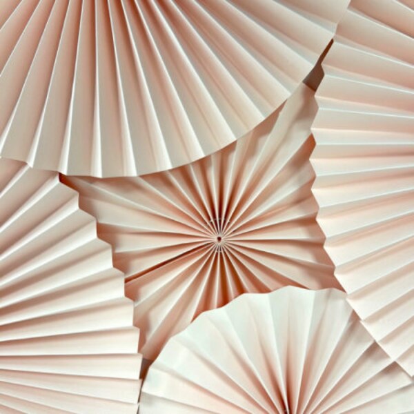 Paper Fan Decoration Etsy