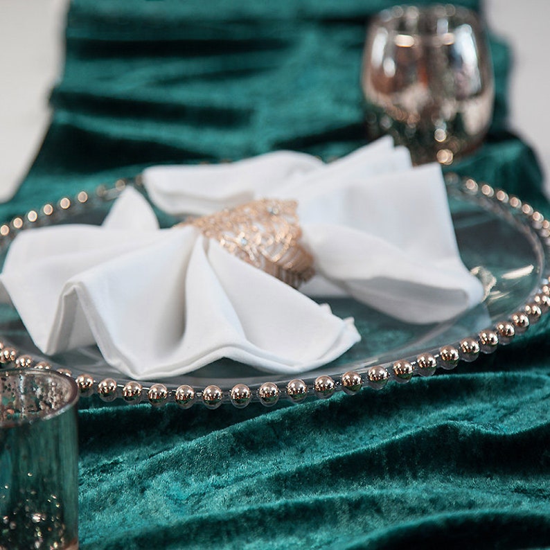 Tischläufer Samt Hochzeit