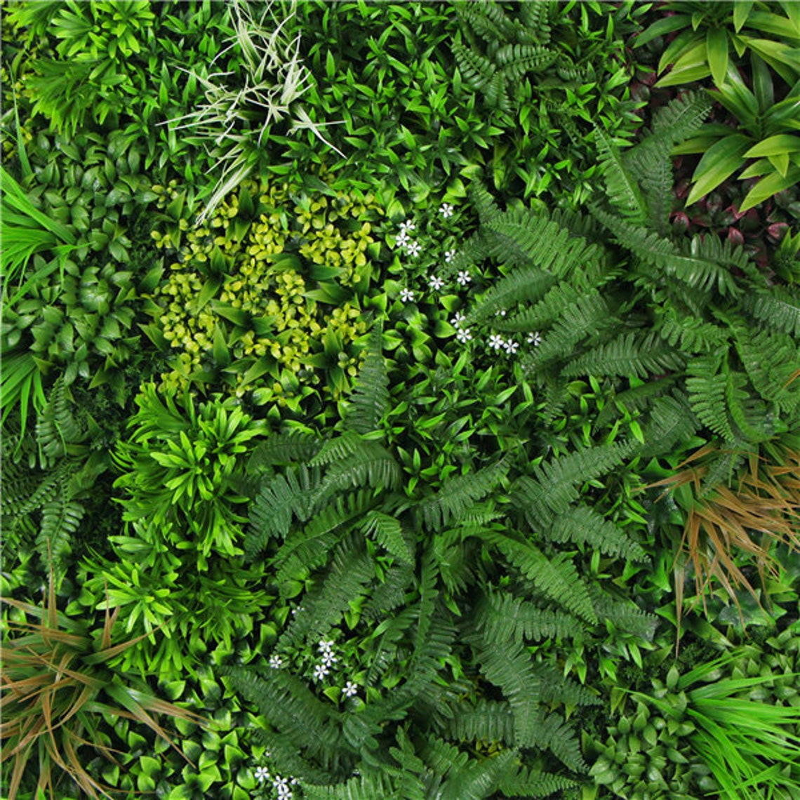 Tropical Green Artificial Wall Panel 100CM X 100CM Greenery Etsy UK