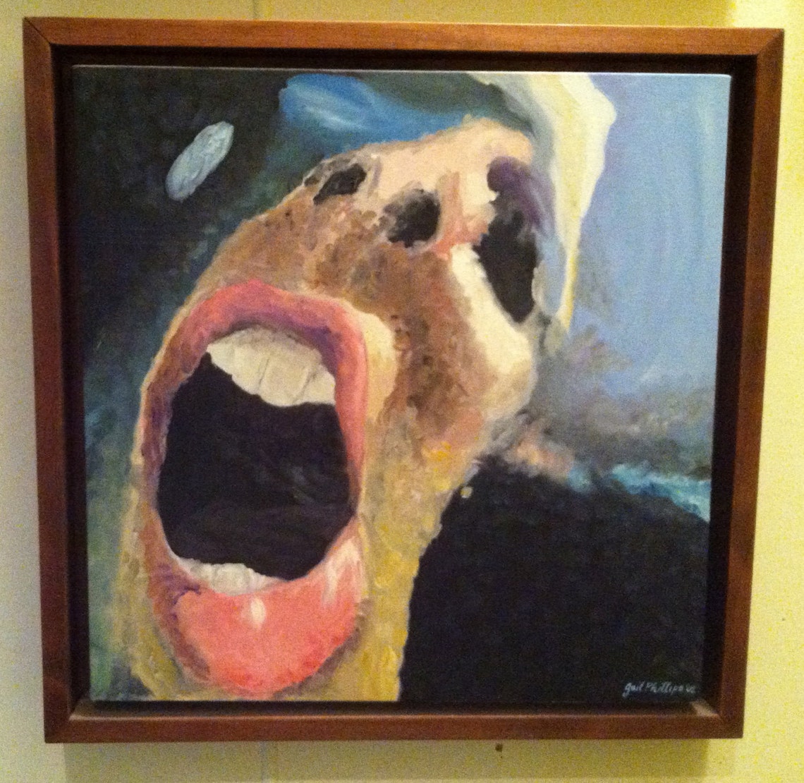 The Senses Five Original Abstract Oil Paintings Handmade Etsy