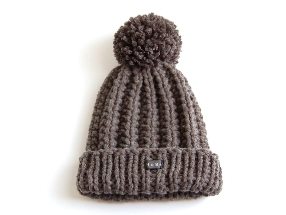 Mens large hotsell bobble hat
