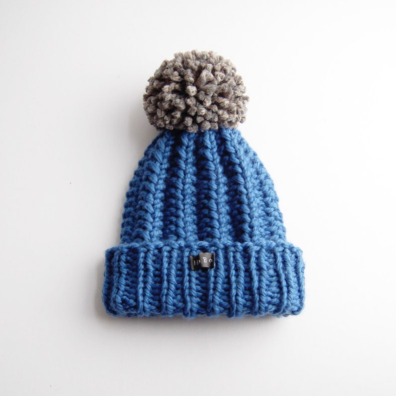 merino wool bobble hat