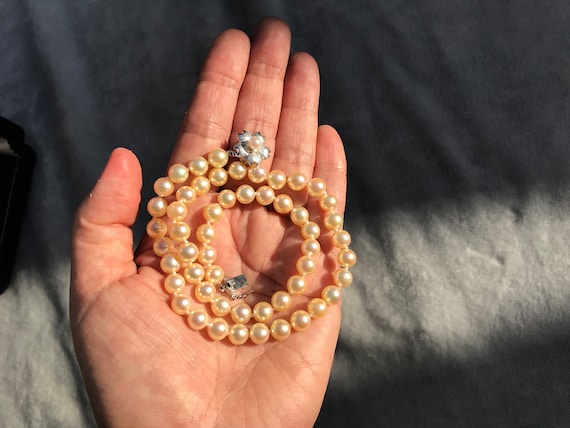 保証書付TASAKI あこや真珠Pearl Necklace Tasaki Pearl Basic Necklace 374383 | Collector Square