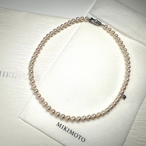 Mikimoto Akoya pearl vintage necklace