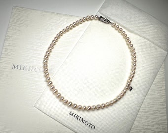 Mikimoto Akoya pearl vintage necklace
