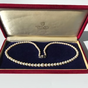 Mikimoto pearl box - Etsy 日本