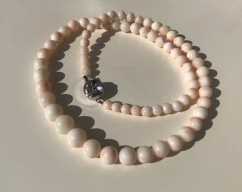 9 mm-5 mm 45 cm Japanse Okinawa diepzee edelkoraal ketting